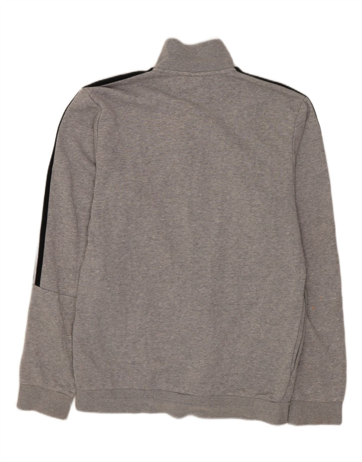 Ανδρική φόρμα ADIDAS Top Jacket UK 36/38 Small Grey Flecked Cotton