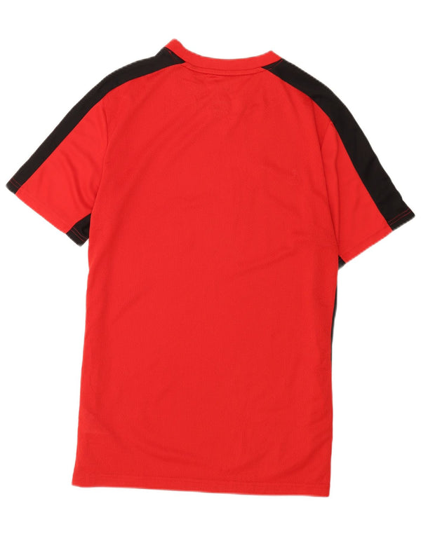 Ανδρικό μπλουζάκι Nike Dri Fit Top Large Red Colorblock Πολυεστέρας