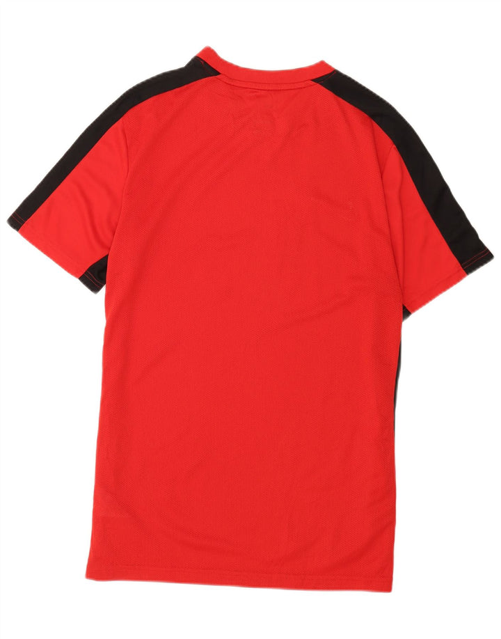 Ανδρικό μπλουζάκι Nike Dri Fit Top Large Red Colorblock Πολυεστέρας