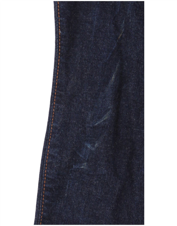 Levi's Mens 583 Straight Jeans W33 L32 Navy Blue Cotton