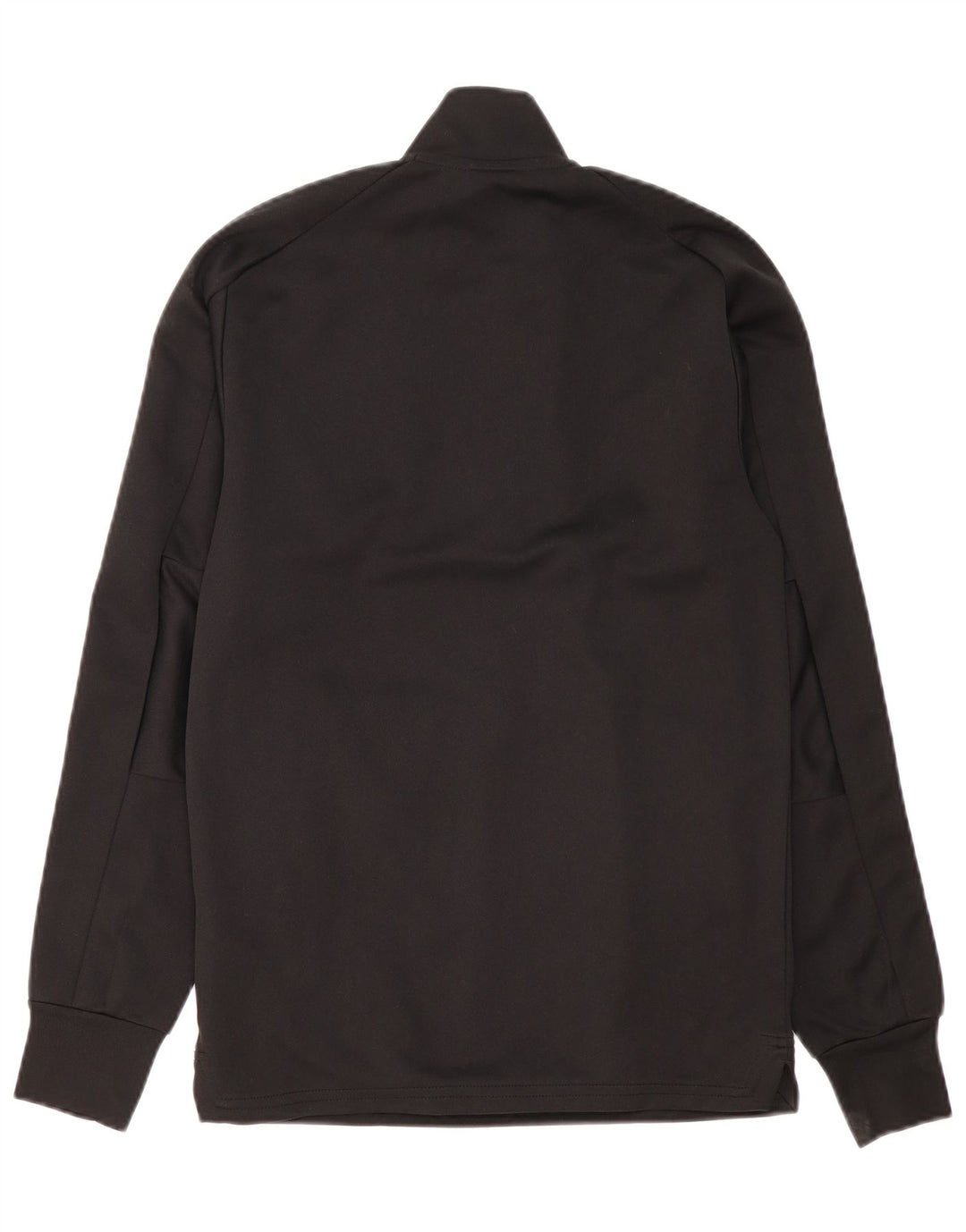 Ανδρική φόρμα αθλητικής φόρμας ADIDAS Climalite με λαιμόκοψη με φερμουάρ Top XS Μαύρο Πολυεστέρας