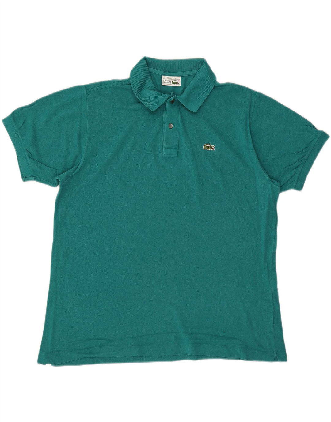 Ανδρικό μπλουζάκι πόλο LACOSTE, μέγεθος 6 XL, βαμβακερό τιρκουάζ
