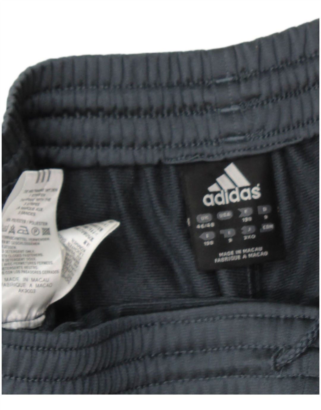Ανδρική φόρμα ADIDAS Παντελόνι UK 46/48 XL Γκρι πολυεστέρας