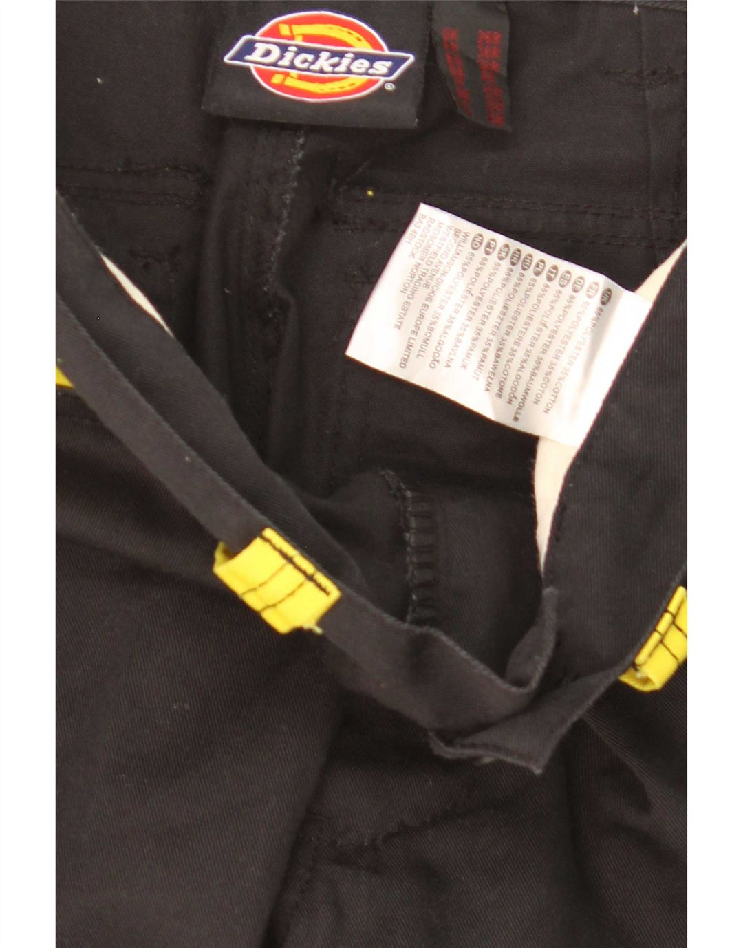 Ανδρικό ίσιο παντελόνι Cargo Dickies W26 L31 Μαύρο Colourblock Πολυεστέρας