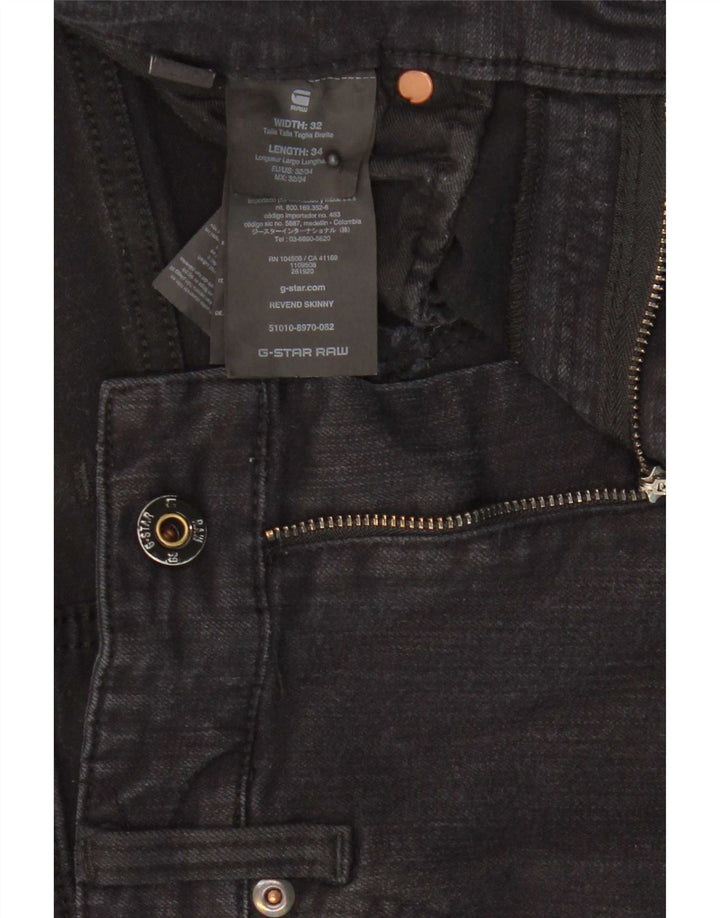 Ανδρικά G-Star Revend Skinny Jeans W32 L34 Γκρι