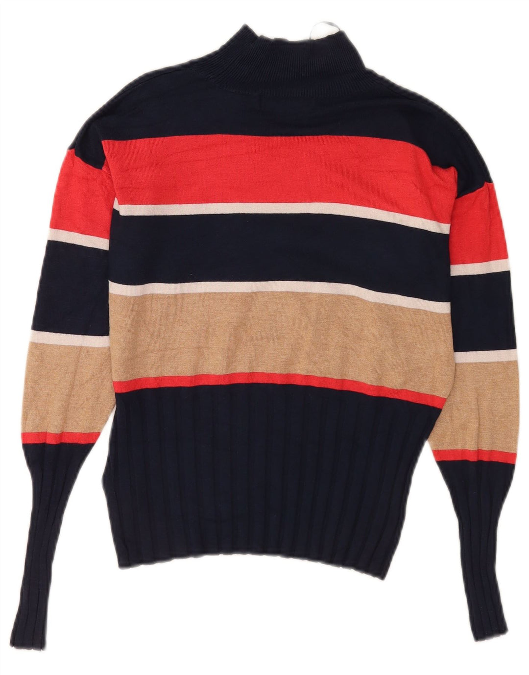 Marks & Spencer Γυναικείο πουλόβερ με λαιμό χελώνα UK 12 Medium Navy Blue
