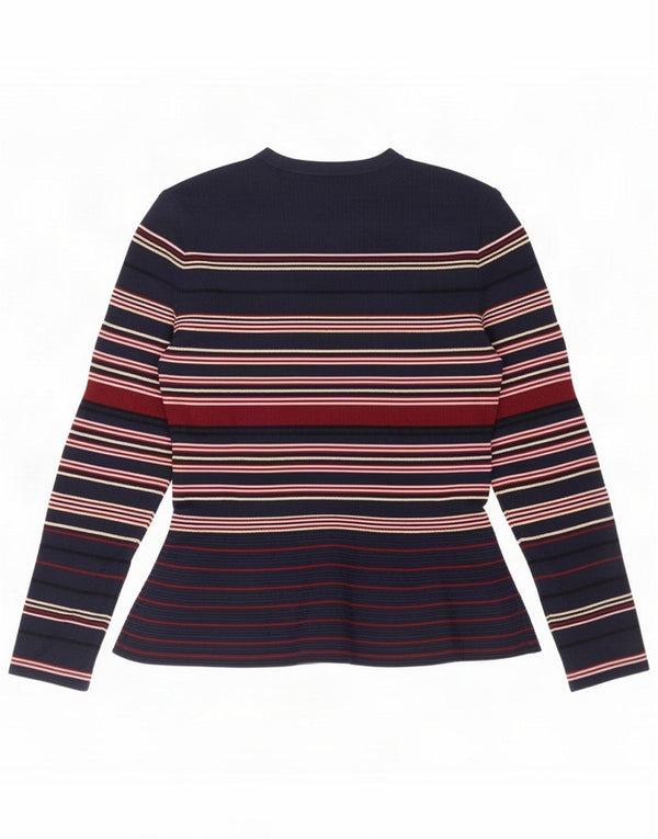 Ted Baker Womens Crew Neck Jumper πουλόβερ Μέγεθος 4 Large Πολύχρωμο