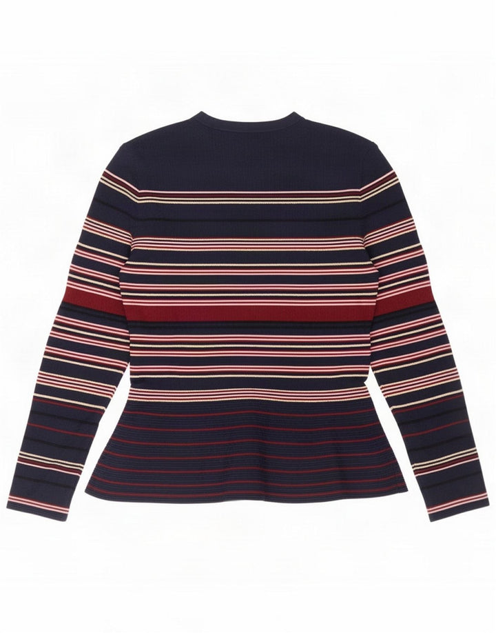 Ted Baker Womens Crew Neck Jumper πουλόβερ Μέγεθος 4 Large Πολύχρωμο