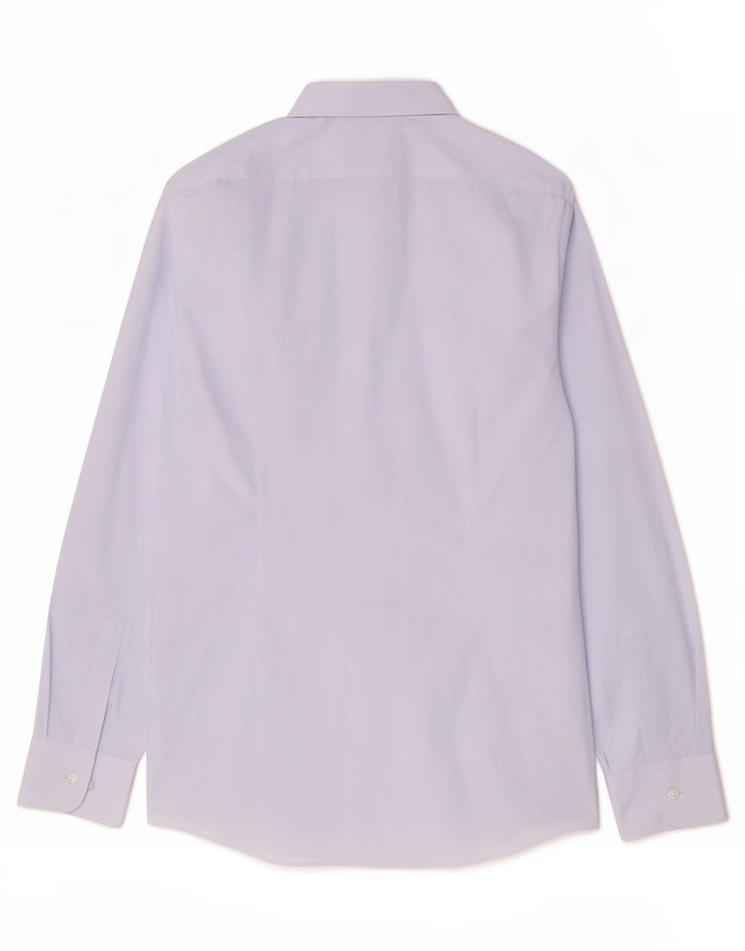 Marks & Spencer Ανδρικό Slim Shirt UK 39/40 15 1/2 Medium Blue Polyester