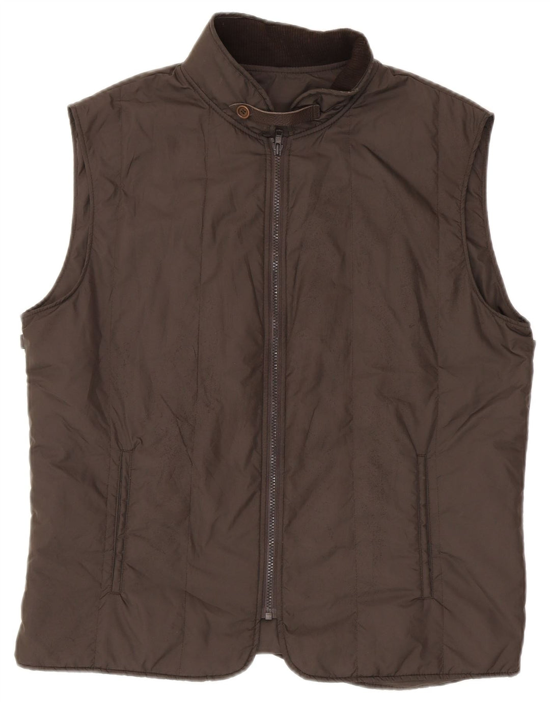Massimo Dutti Ανδρική επένδυση Gilet EU 52 Large Grey Polyester