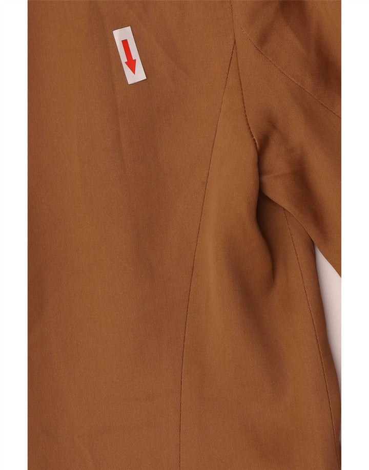 Marks & Spencer Γυναικείο μπουφάν blazer UK 4 XS καφέ βισκόζη