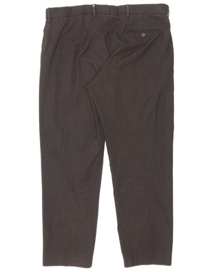Ανδρικό ίσιο παντελόνι Chino Marks & Spencer W36 L29 με γκρι φλύκταινες
