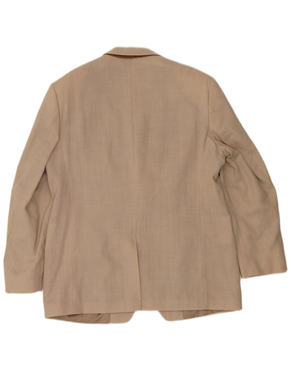 Marks & Spencer Ανδρικό Μπουφάν Blazer UK 44 XL Μπεζ λινό
