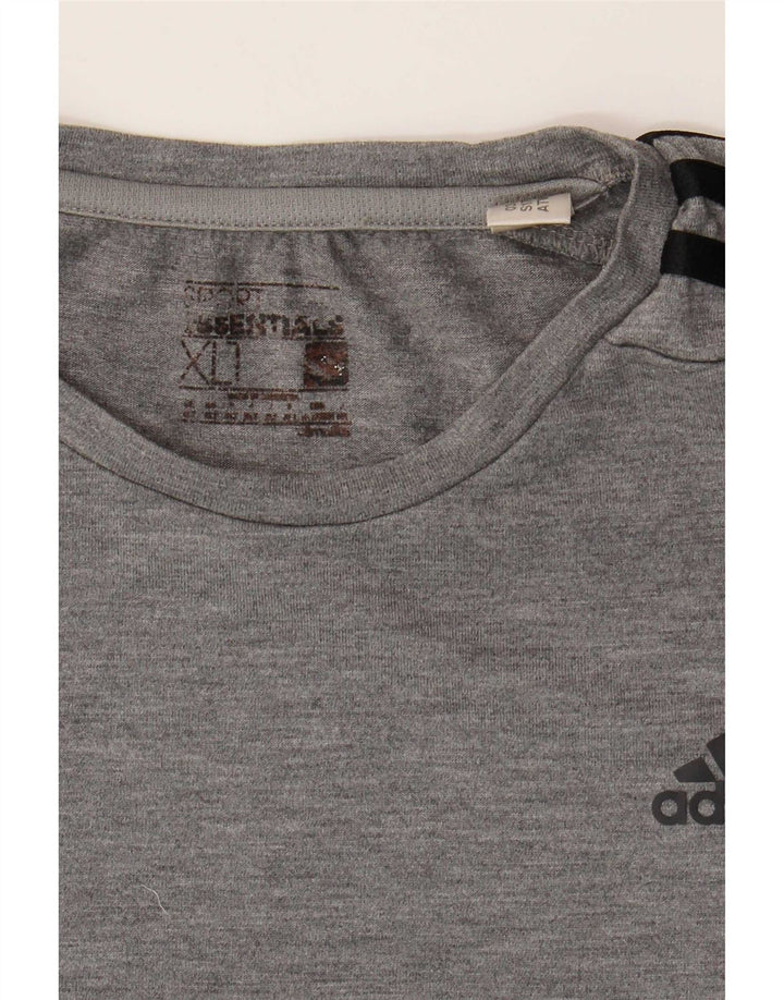 Ανδρικό T-Shirt Adidas Climalite Top XL Γκρι