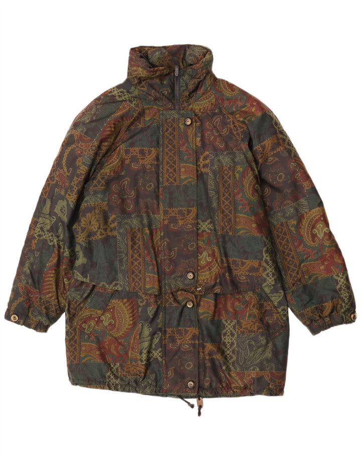 FUCHS & SCHMITT Γυναικείο τζάκετ ανεμοθραυστικό UK 10 Small Green Paisley