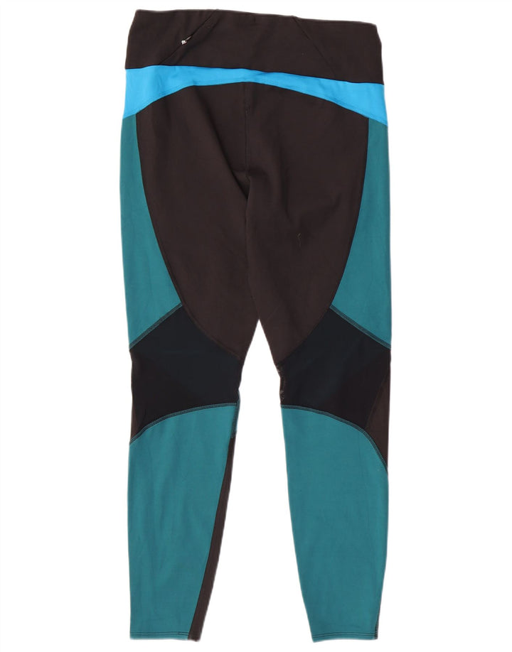 Marks & Spencer Γυναικεία κολάν UK 14 Medium Black Colourblock Polyester