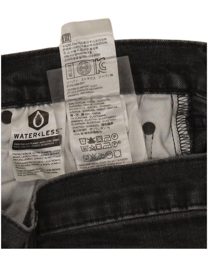 Ανδρικό τζιν Levi's Slim W34 L32 Γκρι βαμβακερό