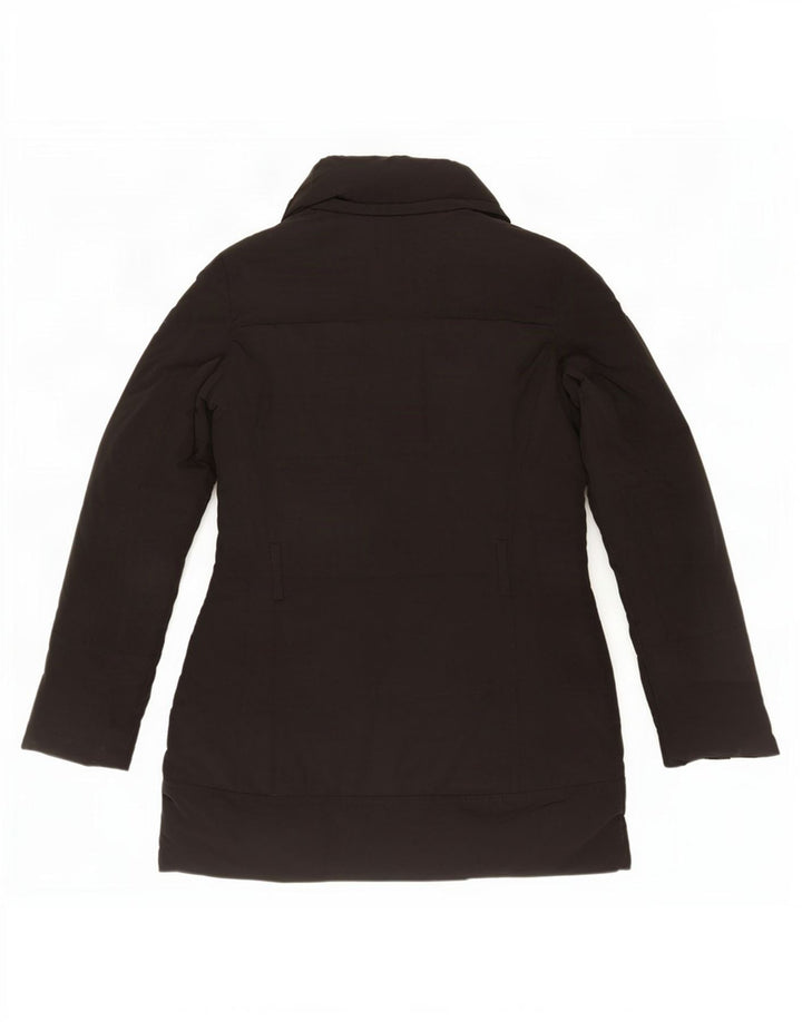 Bomboogie Γυναικείο παλτό αντιανεμικό UK 14 Medium μαύρο πολυεστέρα