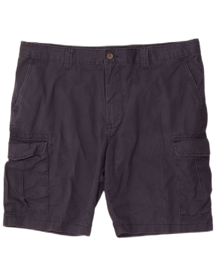 Ανδρικό σορτς Cargo Marks & Spencer W40 XL Navy Blue Cotton