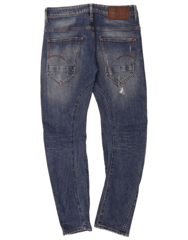Ανδρικό G-Star Distressed Slim Jeans W29 L30 Blue Cotton