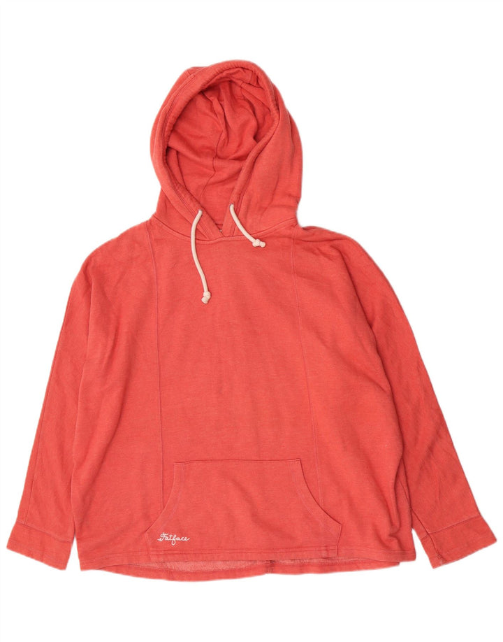 Fat Face Γυναικείο Hoodie Jumper UK 10 Small Red Polyester