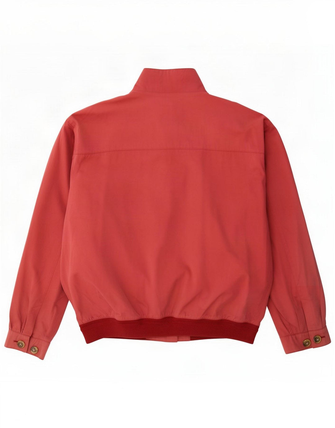 Aigner Mens Bomber Jacket IT 52 XL Red Polyester