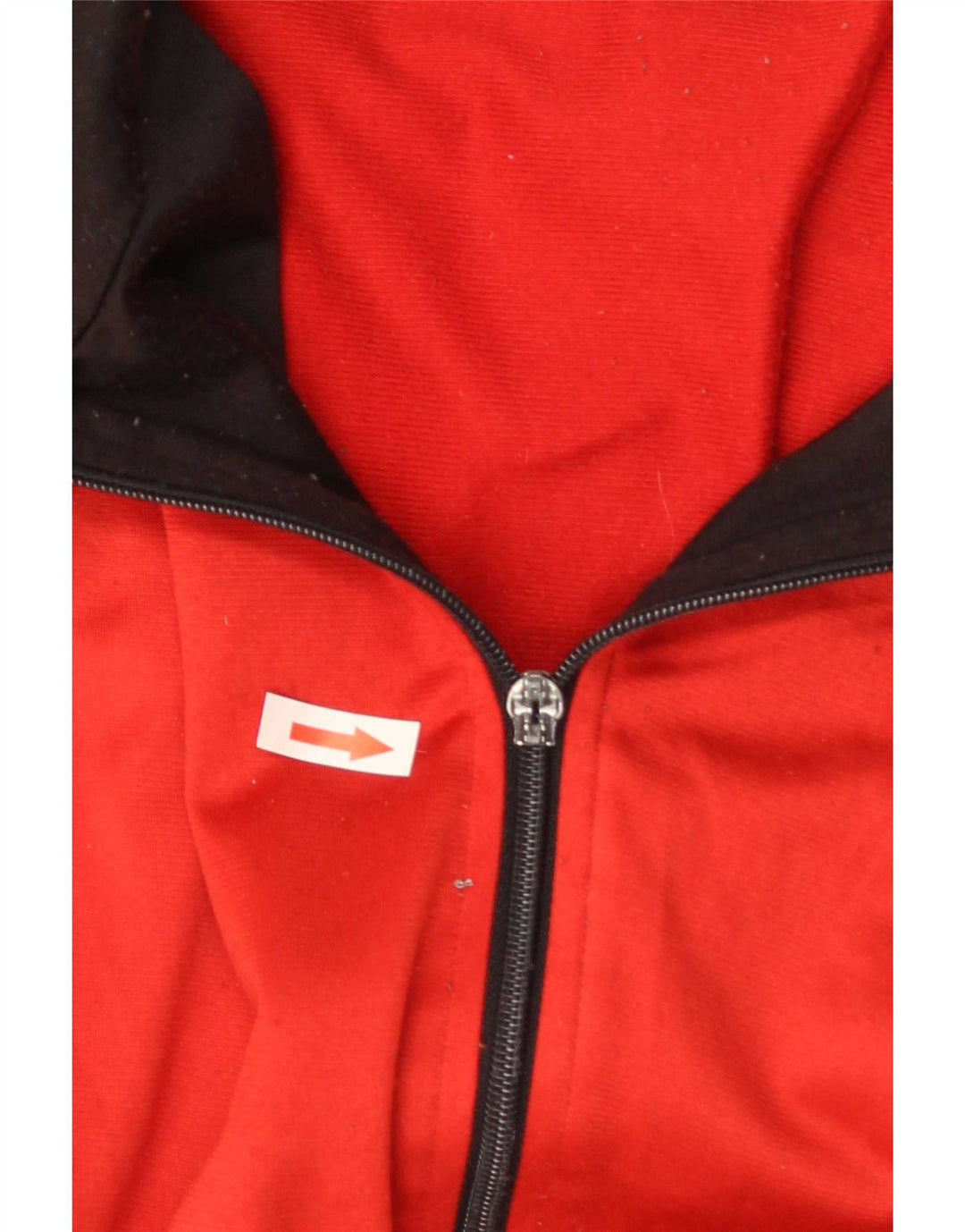 Ανδρική φόρμα με γραφικά Reebok Top Jacket με μεγάλο κόκκινο χρώμα