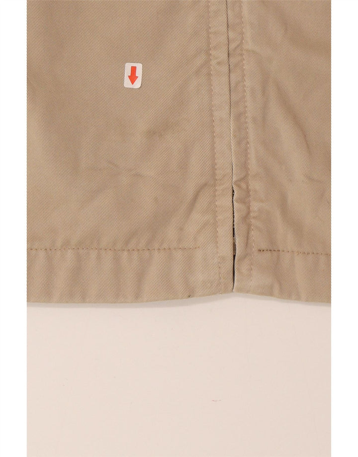 Vintage Ανδρικό Bomber Jacket UK 40 Large Beige Βαμβακερό
