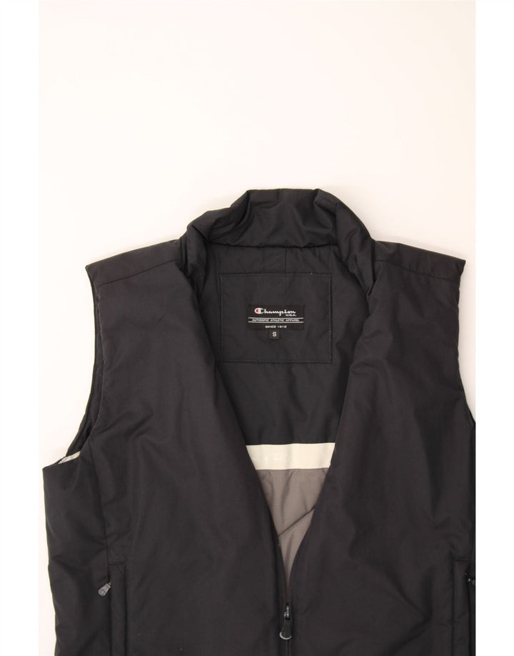 CHAMPION Womens Oversized Tracksuit Top Jacket UK 10 Small Black Vintage Champion and Second-Hand Champion from Messina Hembry 