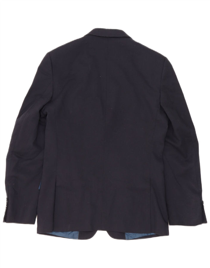 MARKS & SPENCER Ανδρικό μπλέιζερ με 2 κουμπιά μπουφάν UK 36 Small Navy Blue