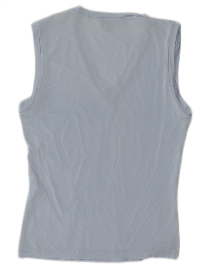 Calvin Klein Jeans Γυναικείο Γιλέκο Τοπ UK 12 μεσαία μπλε βισκόζη