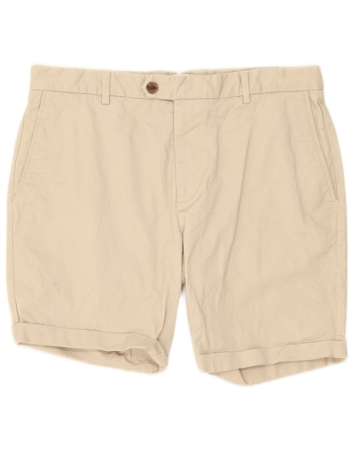 Ανδρικό σορτς chino Reiss W36 μεγάλο μπεζ βαμβακερό