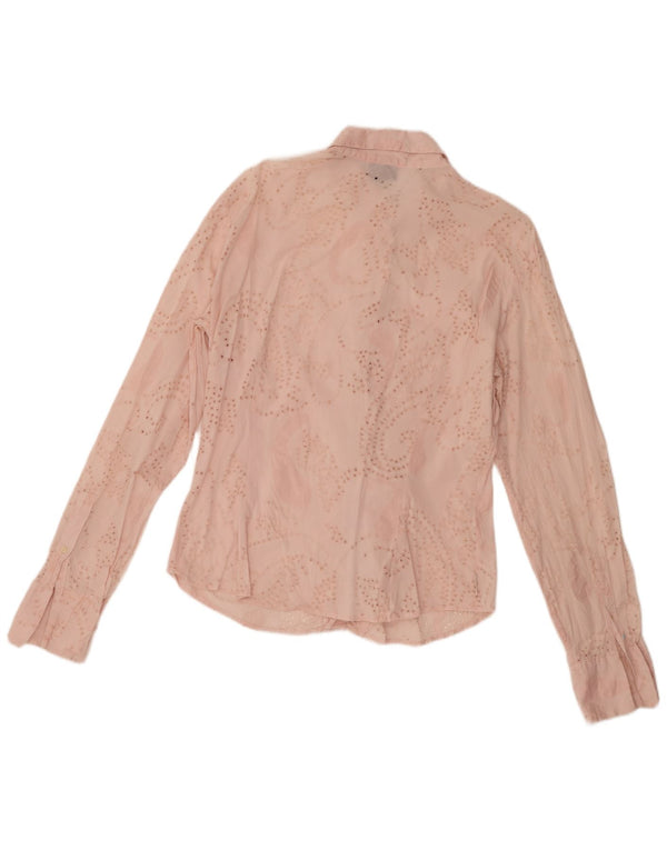 Γυναικεία μπλούζα Trussardi See Through Shirt UK 14 Medium Pink