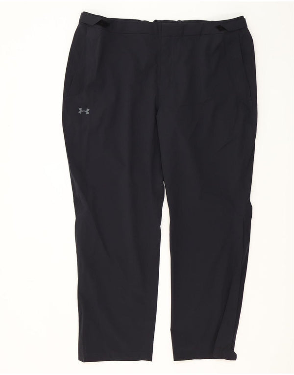 UNDER ARMOR Ανδρικό ίσιο παντελόνι Chino 2XL W44 L32 Μαύρο πολυεστέρα
