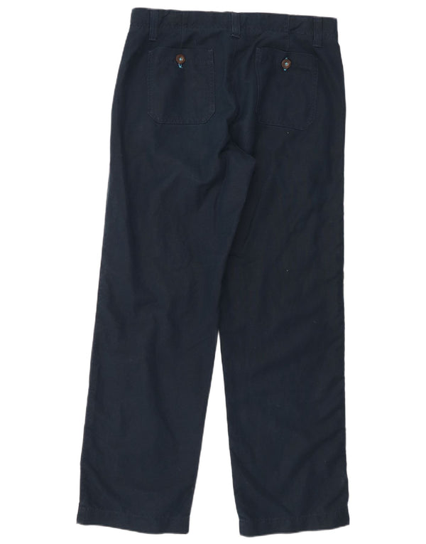 Γυναικείο ίσιο παντελόνι Chino Boden W32 L30 Navy Blue Cotton