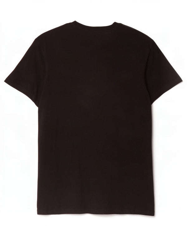 Ανδρικό γραφικό T-Shirt Diesel Top XL Μαύρο βαμβακερό