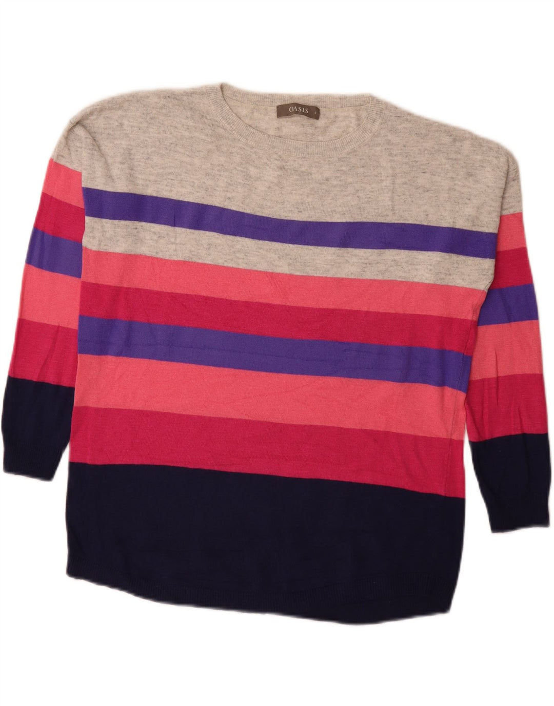 Γυναικείο πουλόβερ Oasis Boat Neck Jumper UK 10 Small πολύχρωμο ριγέ