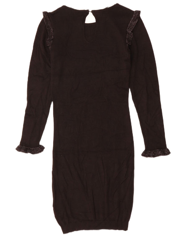 Γυναικείο φόρεμα LIPSY Jumper UK 8 Small Black Viscose