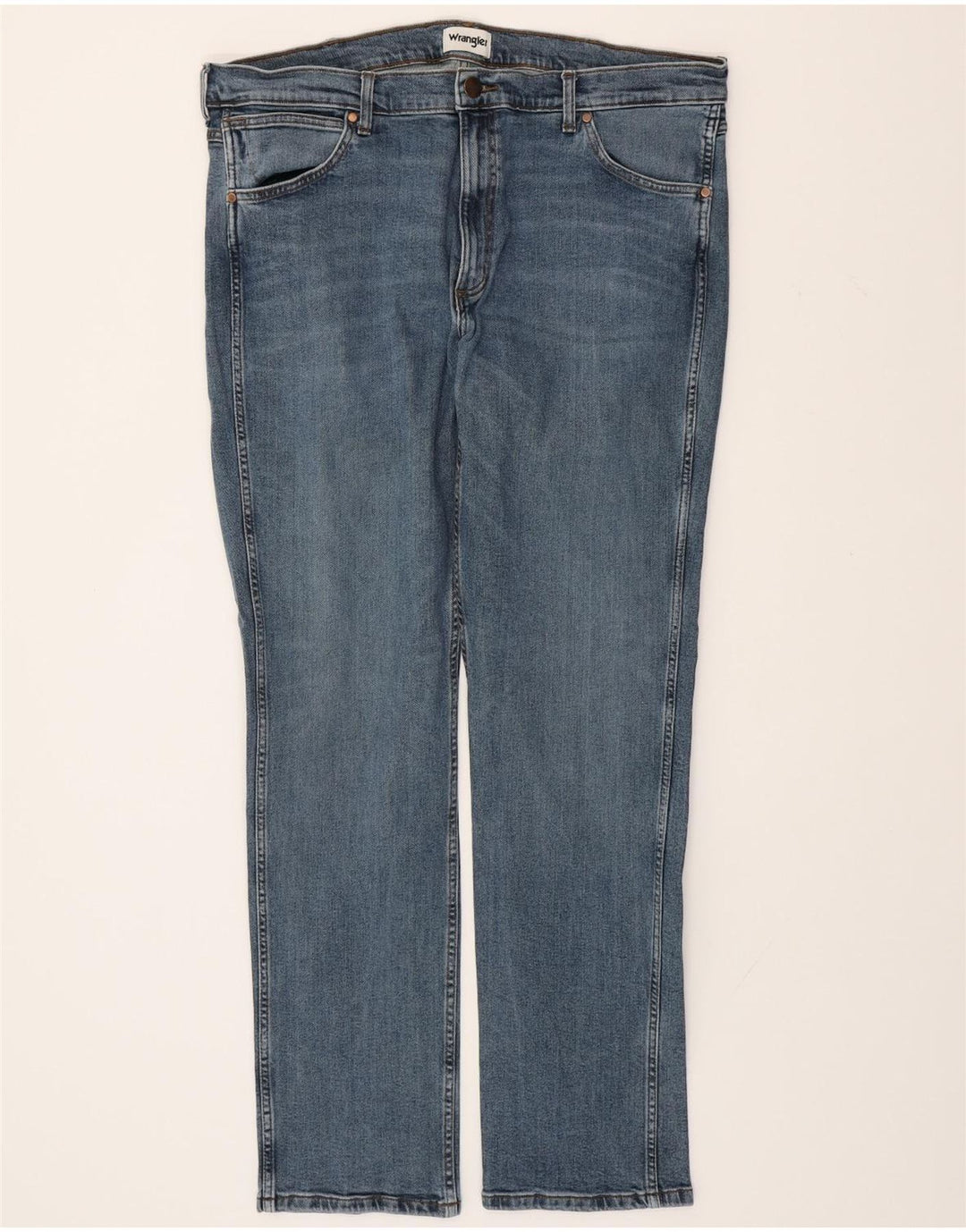 Ανδρικό τζιν WRANGLER Greensboro Straight W40 L34 Μπλε βαμβακερό