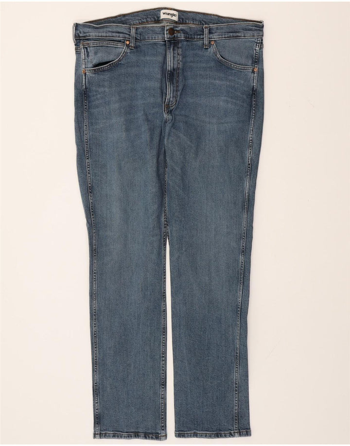 Ανδρικό τζιν WRANGLER Greensboro Straight W40 L34 Μπλε βαμβακερό