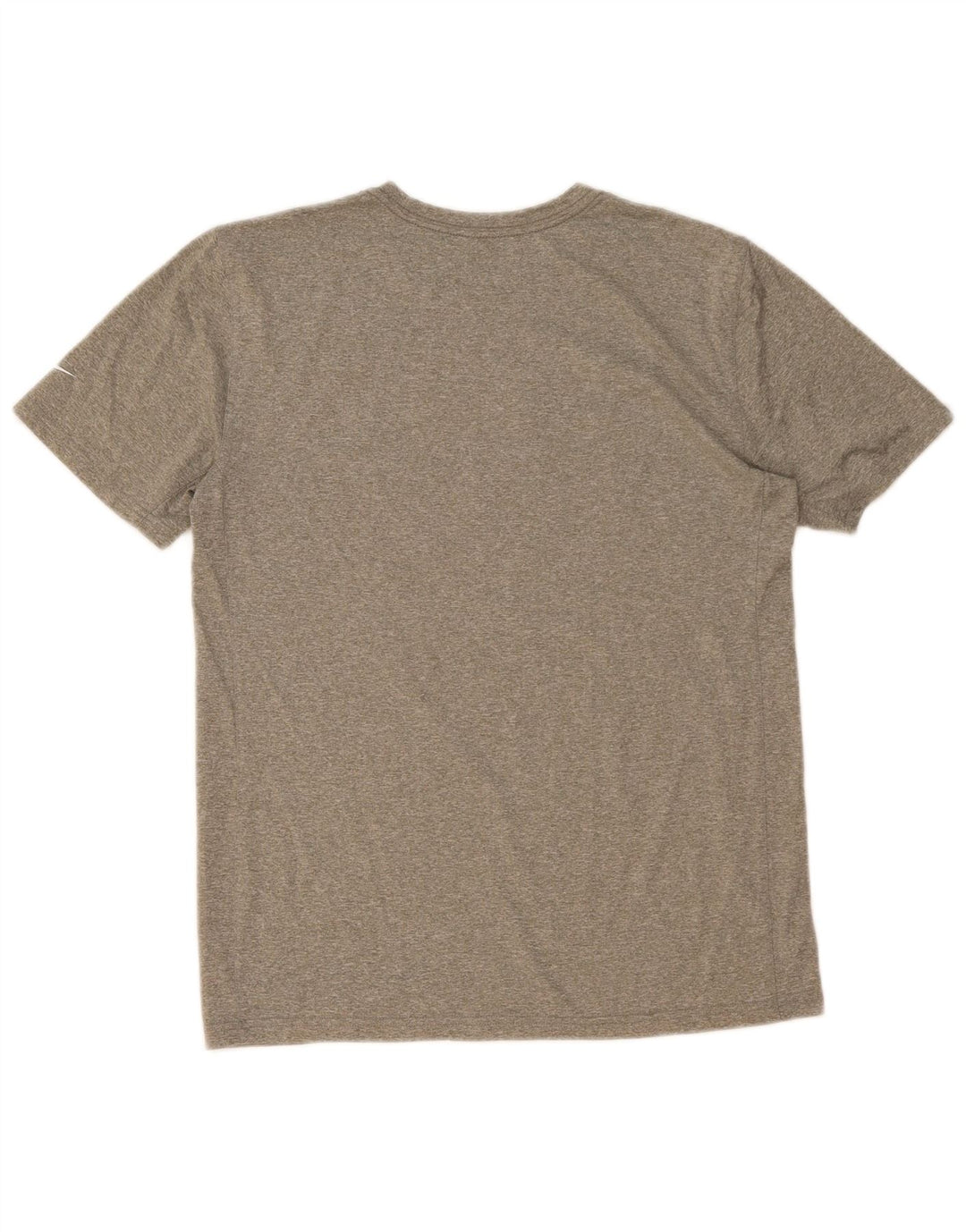 Ανδρικό γραφικό μπλουζάκι NIKE Dri Fit Τοπ μεσαίου πράσινου χρώματος