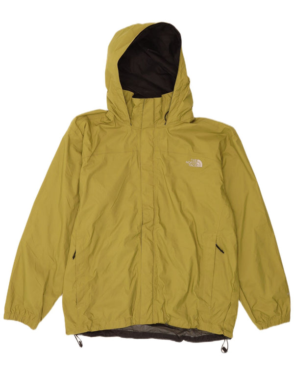 Ανδρικό μπουφάν βροχής με κουκούλα North Face UK 42 XL Green Nylon