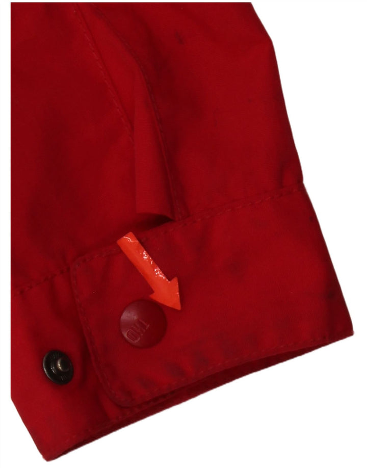 Ανδρικό μπουφάν Tommy Hilfiger UK 36 Small Red Nylon