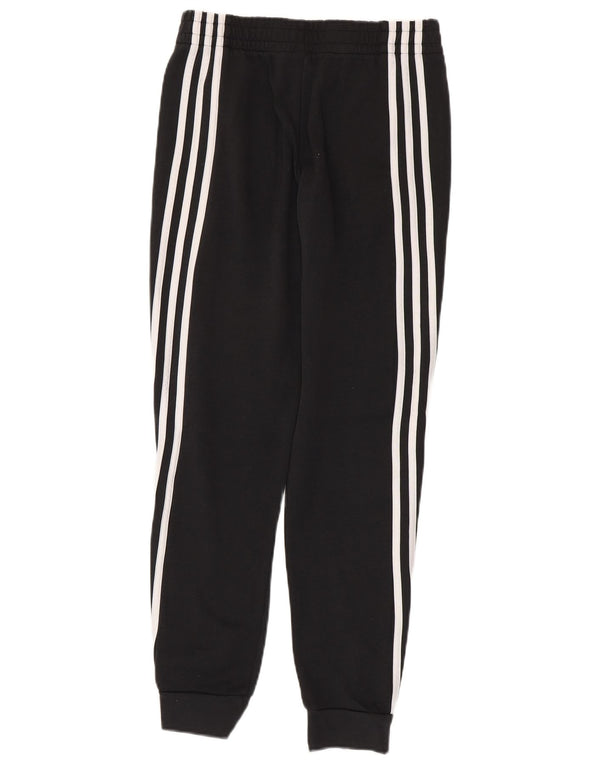 Adidas Boys αθλητική φόρμα παντελόνι Joggers 13-14 ετών Μαύρο Colourblock Βαμβακερό
