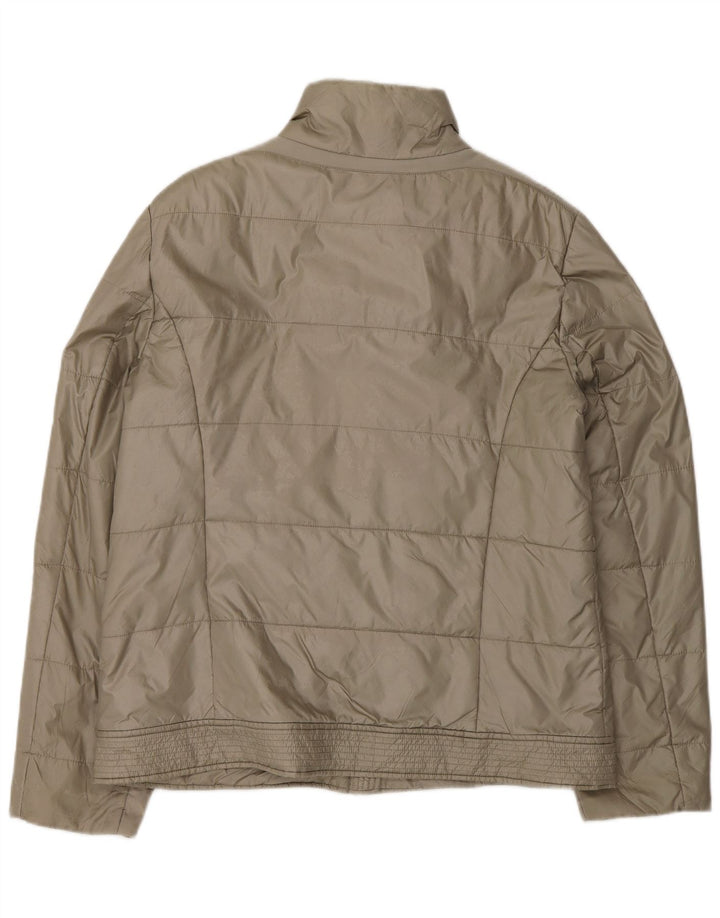 Γυναικείο μπουφάν Geox Respira με επένδυση UK 14 Large Grey Polyamide