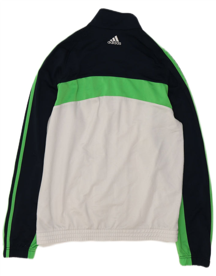 Ανδρική φόρμα ADIDAS Top Jacket UK 40/42 Medium White Colourblock