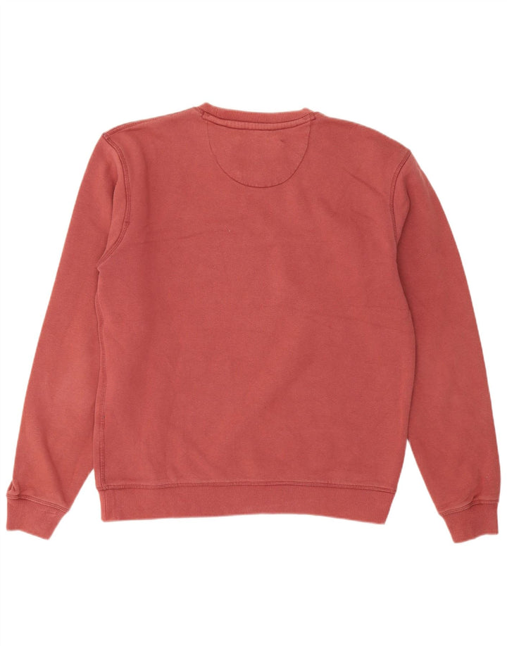 Ανδρικό φούτερ Jack Wills Jumper από μεσαίο βαμβακερό μπορντό
