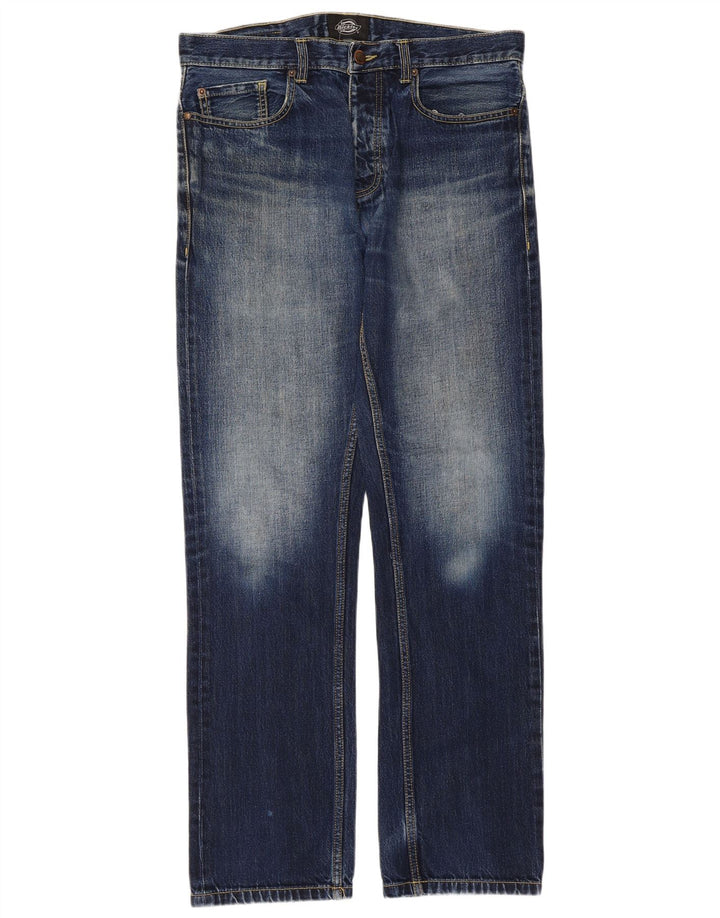 Ανδρικό τζιν ίσιο Dickies W33 L34 Μπλε βαμβακερό