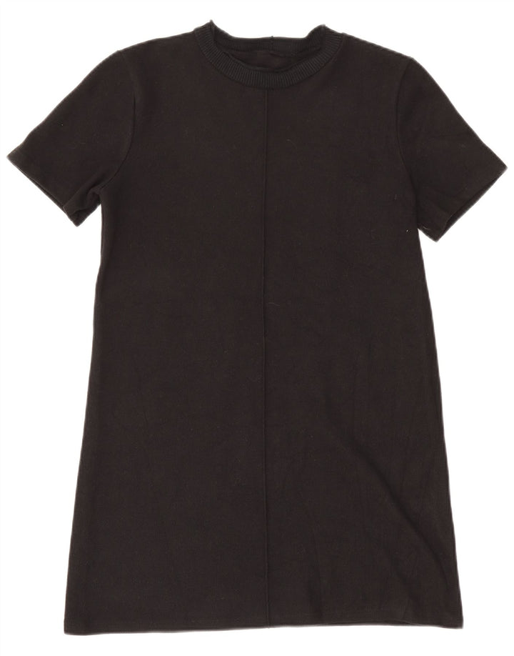 Zara Γυναικείο φόρεμα Jumper UK 14 Μεσαίο Μαύρο Πολυεστέρα