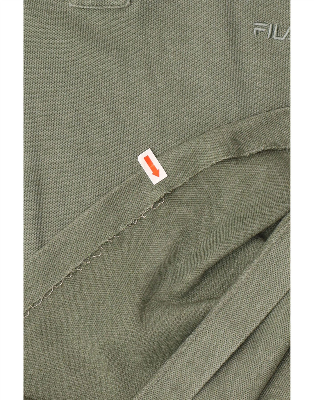 Fila Ανδρικό πουκάμισο πόλο IT 56 XL Πράσινο βαμβακερό